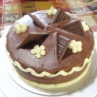 Mature Bday Cake This was for my boyfriend's birthday. I tried to pick something that would be mature and masculine. Inside are layers of chocolate and...