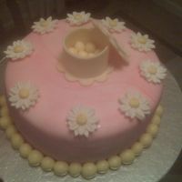 Jewel Box Cake Grand Finale Cake after completing the Wilton Fondant and Gumpaste Course. Decided to put a few designs into one and came up with this cake...