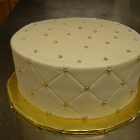 Be Jeweled Simple cake for a Luncheon.