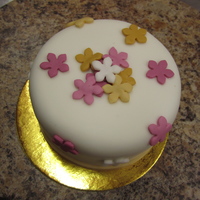 Fondant Cake Another class that I took, this one was about fondant