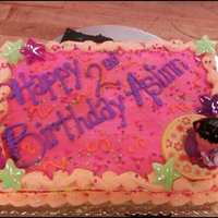 Dora Cake cake i made for my niece's birthday