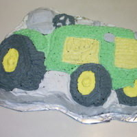 John Deer Tractor For my father's birthday. I told him him that this was as close to me buying him his favorite tractor :)