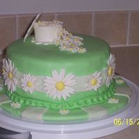 Wilton Fondant Finale Cake! My fondant/gumpaste finale cake!