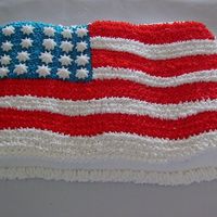 Flag Cake 