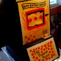 Slot Machine I named this cake 'The Beast' While it was fun to make, it weighed near 30lbs! Customized to customers specifications. about 12&...