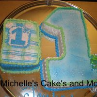 1St Birthday Jayden This is for my friend god child. Yellow cake moist cake with spanish syrup very moist done with brandy. Strawberry filling the small cake...