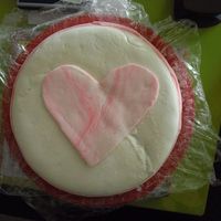 First Cake Ever I just got the idea to start cake decorating about a month ago. This is my first cake I've ever baked. I went straight for trying to...