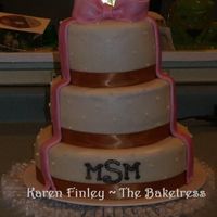 My 1St Wedding Cake! 