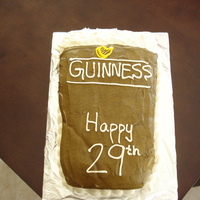 Birthday-Beer Glass First decorated cake I ever did...let me know your thoughts :) Any tips or suggestions is great!