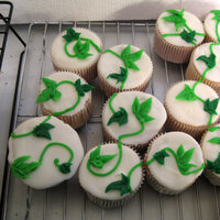 Ivy Cupcakes For Wedding These are vanilla citrus cupcakes made as a side decoration for a wedding (they are serving sheet cake--I'm in MN and the wedding is...