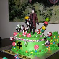Charlie And The Chocolate Factory Birthday Cake The first layered cake I ever made