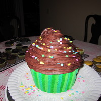 Giant Cupcake A giant cupcake - just for fun!