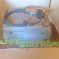 Xbox 360 xbox 360 headset and game