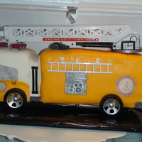 Yellow Fire Truck 