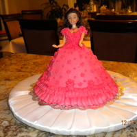 Princess Cake barbie doll princess cake