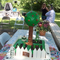 Garden Cake Garden cake for a very special college graduate. Thanks for the inspiration and tfl!!