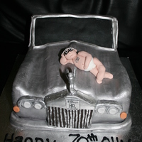 Rolls Royce - Silver Shadow I made this for a gentleman celebrating his 70th birthday, he is a keen car collector and his daughter supplied me with a lot of detailed...