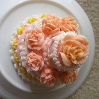 Mini Cake Miniature three tiered cake