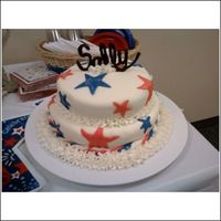 Sally's Big Day This cake I made for a lady that had gotten her citizenship. Way to go!