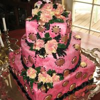 Meet The Drama Queen This fondant and sugarpaste flower beauty screams "drama queen". She's flashy, brash and lot of fun. The fondant is painted...