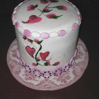 Hearts And Flowers Served 16 guests. Hearts and flowers birthday cake for a woman who'd just recently lost her husband. This cake has special meaning for...