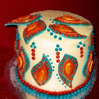 Moroccan Nights Colors and designs reminiscent of a Moroccan bazaar.