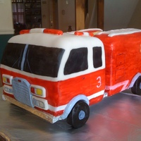 First Fire Truck This was my first attempt at making a fire truck. I made it for my friends son that just turned 3. My intent was not to hand paint the...