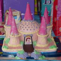 Princess 3Rd B-Day Cake I baked and designed this and my hubby did the decorating. It tasted as good as it looks! This was our first cake and I am very proud of it...