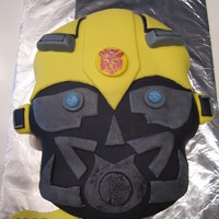 Transformer Cake Bumblebee transformer cake