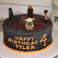 Star Wars Cake This was a cake that I made last minute for my nephew. We had just gotten out of the hospital with our son and so my mind was a bit scatter...