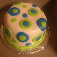 Birthday Cake For A Friend I made this cake after hubbies party. I was exhausted. I think it came out pretty good considering......Something simple. All MMF