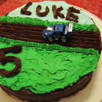 Simple Race Car Cake! 