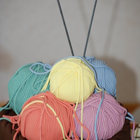 Knitting Basket Birthday Cake Chocolate cake with chocolate buttercream covered in chocolate fondant (basket) and buttercream fondant (yarn). I made it for my mother-in-...