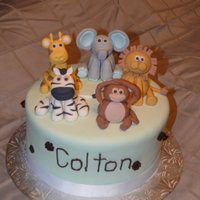 Jungle Babies Welcome baby cake made for my new nephew. I had problems baking this cake since it was in my sister's kitchen across the country from...