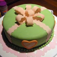 Birthday/v-Day Cake Birthday cake for my mother-in-law. Her birthday is 2 days before V-day, and as she was growing up, her mother would torture her with heart...