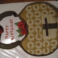 I Wish The Purse Was Real! This cake was ordered for a gal that was turning 40 and loves purses, especially this particular brand. Two of her friends were surprising...