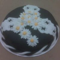 Second Fondant Cake Wilton "Fondant and Gumpaste" class.