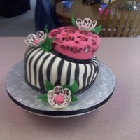 Topsy Turvy Girl Birthday I made this cake for my daughter in law. I just love making topsy turvy cakes!