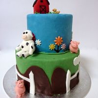 Farm Themed Cake 