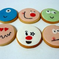 Mad Faces An original design by my brother. These can be used as cupcake toppers as well.