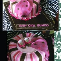 Baby Girl Gumbo I made this cake for a client who wanted a "cute" baby shower cake for her friend. The mom to be loves her chanel flats and...