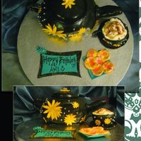 Tea Pot I surprised my mom with this cake! She had no idea I was even making it!Thanks for looking!