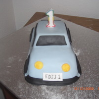 1St Car! The car for my son's 1st birthday. Really wanted to make something special, but I didn't have the time, so I did this. All royal...