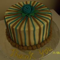 Thank U Retirement Cake. 