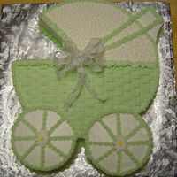 Baby Carriage - Green 
