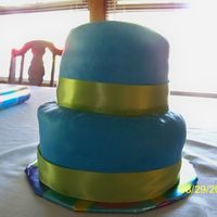 Bridal Shower Cake My first cake for an actual event, my friends bridal shower!!! Any ways I can improve this cake please let me know!