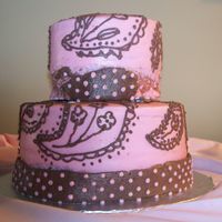 Paisley I HAD TO TRAVEL 2 HRS. TO DELIVER THIS CAKE TO A PLACE I'D NEVER BEEN. I WAS SO WORRIED ABOUT GETTING THERE AND BEING ON TIME THAT I...