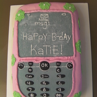 Cell Phone This was for my friend's 13 year old daughter. She was getting a cell phone for her birthday and her mom wanted her to have a cell...