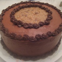 German Chocolate Cake My husband asked for a German chocolate cake (his favorite) for his birthday. My first thought was that it was going to look really plain,...