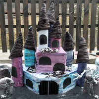 Pirate Castle Cake for my sons`s 8th birthday.